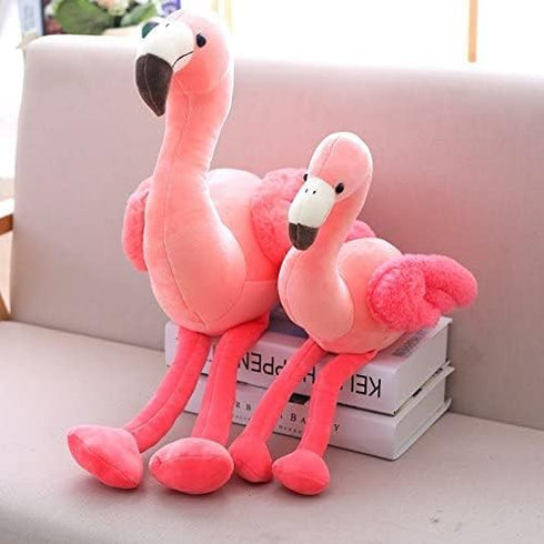 16 Inch Soft Pink Flamingo Stuffed Animal - Plush Toy for Home Decor and Gifts for Kids