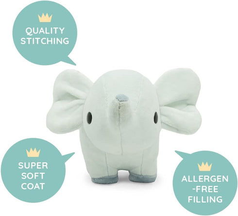 Bellzi Baby Elephant Plush Toy - Cute Stuffed Animal - Adorable Soft Elephant Toy Plushies and Gifts - Perfect Present
