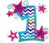 Personalized First Birthday Bib for Baby Girls