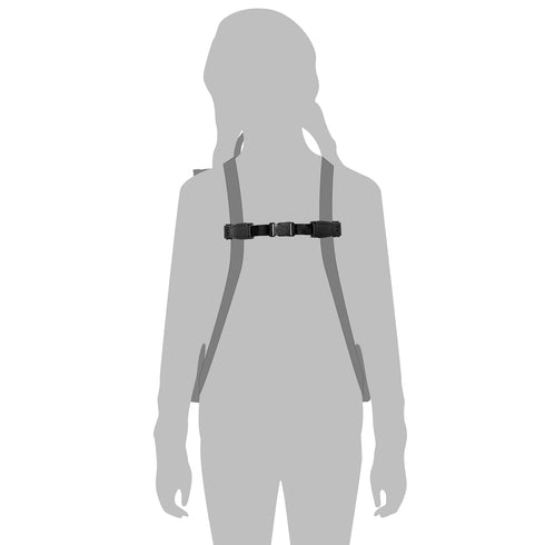 G Ganen Universal Child Chest Harness Clip, Anti-Slip Baby Chest Clip Guard for Seats, Strollers (Black, Set of 1)