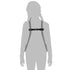 G Ganen Universal Child Chest Harness Clip, Anti-Slip Baby Chest Clip Guard for Seats, Strollers (Black, Set of 1)