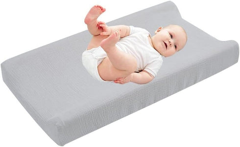 Changing Pad Cover for Baby Girl Boy, Comfort Diaper Change Table Pad