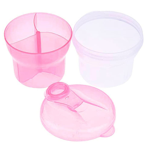 Jorzer Milk Powder Dispenser Baby Formula Storage Container Food Box Snacks Portable for Outdoor Travel Makeup Beauty