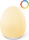 Night Light for Kids by JolyWell - Baby Egg Light with 7 Colors Changing Mode & Stepless Dimming