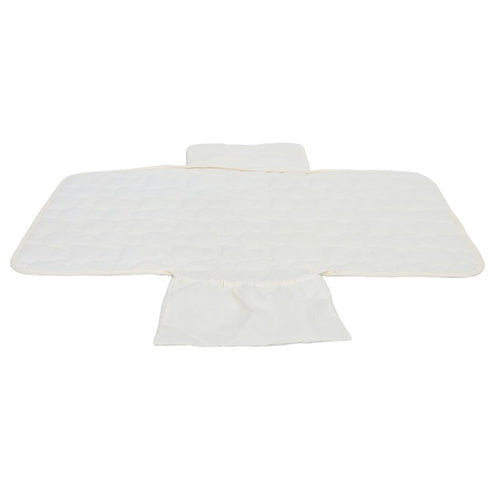 Portable Diaper Changing Pad and Waterproof Folding Mat for Newborns, Reusable Cotton