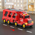 3 4 5 6 3-5, Set, Set 3-9 JUKUDAHU Truck Toys for Years Old Boys, Toddler Car Toys for Toddler Boys Ages Fire Toys Car