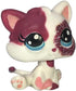 Custom-Made Baby Kitty Pet Shop Toy, Short Hair Cat Mini Bobble Head Animal Figure, 1 Inch Kitten