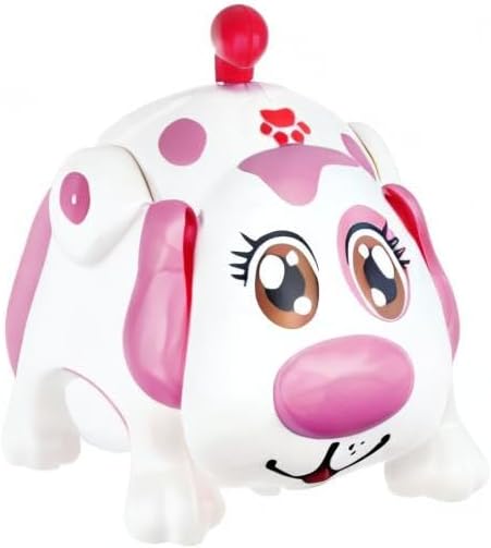 2+ WEofferwhatYOUwant Robot Dog Helen Interactive Talking Puppy for Girls Electronic Pet Toy Walks, Talks, Barks