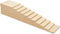 Woodpeckers Wooden Rainbow Building Boards, 1 Set of 11 DIY Rainbow Slats for Open-Ended Play and Skill-Building