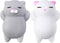 Nutty Toys Squishy Cat Set, 2" Soft Silicone Kawaii Kitties, Top Stress Relief Toy, Unique Gifts for Teens