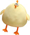 Funny Fat Chicken Plush Pillow - 17.7" Super Soft Simulation Mother Hen Doll, Cute Neck Pillow for Boys, Girls