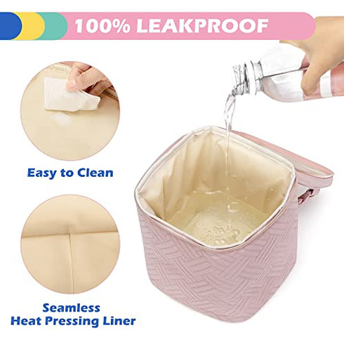 Pack 4 9 Fasrom Wearable Breast Pump Carrying Bag Bundle with Insulated Baby Bottle Cooler Bag with Ice Fits Large Baby