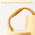 Pack 2, of Bottle Handles Grips Compatible with Pigeon Nursing Bottles, PPSU/PP/Glass Nursing Wide Neck Bottles (Colors