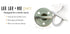Lee Lee + Me 100% 0-18 Lee Lee and Me Newborn Pacifier - Sage - Medical Grade Silicone Paci - Breast-Like Nipple