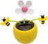 Solar Dancing Flower Sunflower Toys - Car Swinging Dancing Toy, Windowsill Decoration, Honey Bee Swing Toys, Solar