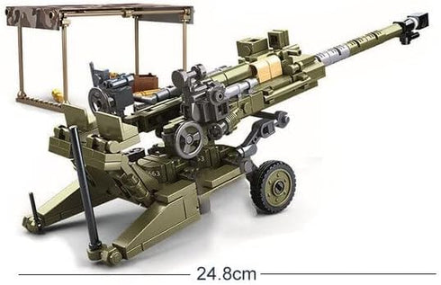 155mm Set 258 2 General Jim's US Army Howitzer Building Pieces WWII Korea Vietnam Artillery Model Army Green