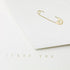 Crane & Co. (CT1337), Pack 10 Diaper Pin Thank You Note