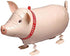 Soochat Pig Balloon Animal, Walking Mylar Foil Balloon for Birthday Wedding Party Decoration, 3 Pcs