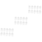 BESPORTBLE 3sets 10pcs Portable Pacifier Case Multi Purpose Storage Box for Soothers