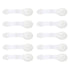 Child Proof Cabinet Locks (10 Pack) - Baby Proofing for Oven, Refrigerator, Cabinets, Drawers, Door, Toilet Lock