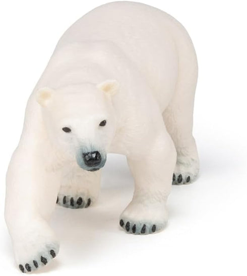 Papo Hand-Painted Figurine - Wild Animal Kingdom Polar Bear - 50142, Collectible for Children, Suitable for Boys and