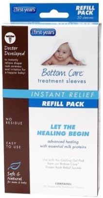 USA The First Years Bottom Care Diaper Rash Treatment Sleeves