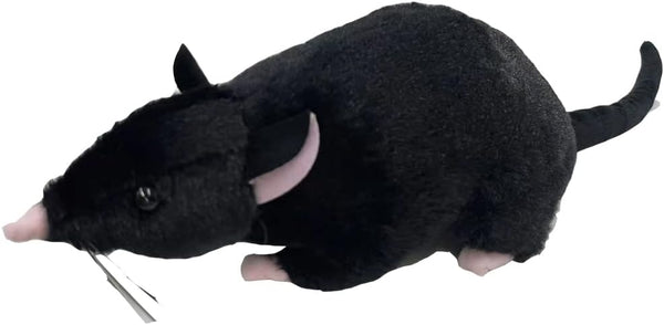 13" Soft Small Grey Rat Mouse Plush Toy, Lifelike Stuffed Animals Gifts for Kids Pets
