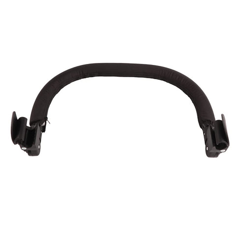 NOENNULL Universal Baby Stroller Bumper Bar, Armrest, Handle, Crossbar, Stroller Accessories, Black PU (Black)