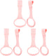 3 Pairs Children's Bed Pull Ring Walking Assistant Rings - Baby Toy Accessories for Crib Playpen, Toddler Vertical (PP)