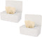 Generic Wet Tissue Box Dustproof Wipes Dispenser Storage with Lid for Car Home