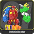 5-in-1 Robot Dinosaur Toys Set: Large Transforming Robot Take Apart Kit with 5 Dinosaur Action Figures for Kids Ages 4-9