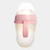 DGFJY 2 Pack 2 Count Baby Bottle Holder Feeding Bottles for Comotomo Easy Cleaning (Pink/Green) Easy Grip Plasic