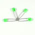 OsoCozy Cloth Diaper Nappy Pins, 100 Packs, 100 Stainless Steel Safety Pins, Light Green