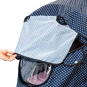 Stroller Rain Cover,Stroller Cover for Winter,Universal Stroller Accessory,Waterproof, Windproof, Ventilation, Sun