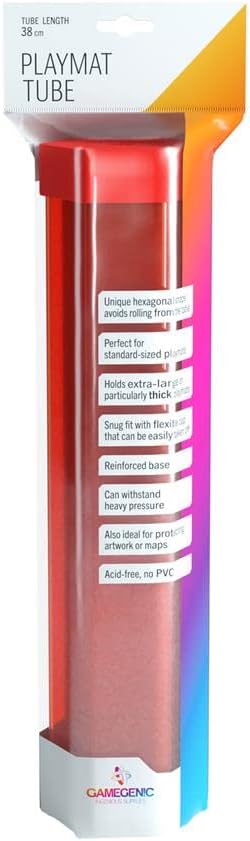 Playmat Tube: Red