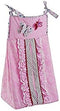 CribMATE 100% Cotton Butterfly Diaper Stacker Storage 1 PC Lovely Pink 3 D