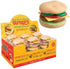 7pc Set, Stretchy Burger Sensory Toy Play Food Stackable Stretchy Hamburger Toy with Toppings and Bun