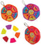 Cutie Fruitie Ice Pop Scented Eraser Wheel, Set of 3.
