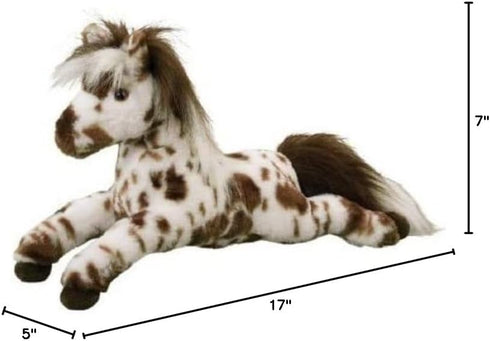 Duke the Lifelike Leopard Appaloosa Horse Plush