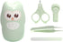 Mikinona Nail Clippers and Tweezers Set for Infants, Mint Green Safety Manicure
