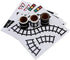Sets, 4 Race Car Track Road Tape Kids Toy Car Party Tape-Sticker Roll for Track and Train Stick to Floors and Walls