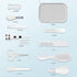 15 1 Set 01 Baby Grooming Kit, in Portable Baby Safety Care with Hair Brush Comb Nail Clipper Nasal Aspirator etc