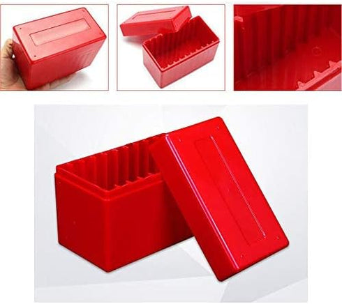Acxico 1Pcs 10 Coin Slabs Capacity Holder, Slab Storage Box Case for PCGS NGC PCCB PMG