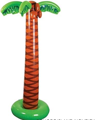 66-Inch Tropical Inflatable Palm Tree - Perfect for Parties
