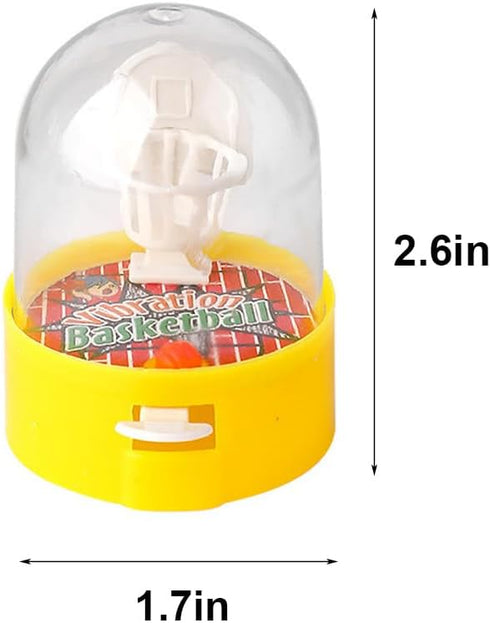 24 Pack Mini Finger Basketball Shooting Game - Handheld Desktop Toys for Birthday Party Decorations