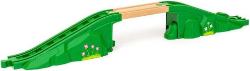36107 Set 3 BRIO World - Arch Bridge | Toy Train Accessory for Kids Aged Years Up