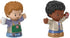 F-Price Story Starter Figure Pack - HBW63 Barista and Customer Figures in Blue, Brown, Green
