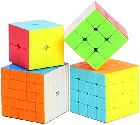 5x5 Speed Cube Stickerless Puzzle Toys Gift (Qizheng Version)