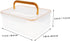 PRETYZOOM Breastmilk Storage Organizer with Lid Square Refrigerator Freezer Containers for Breastfeeding Accessories