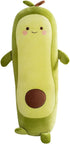 MMTTAO Long Avocado Stuffed Animal, 22 Inch Plushies Squishy Snuggle Toy, Kawaii Food Shaped Hugging Pillow for Kids